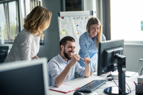 Wir arbeiten im Team offen und agil