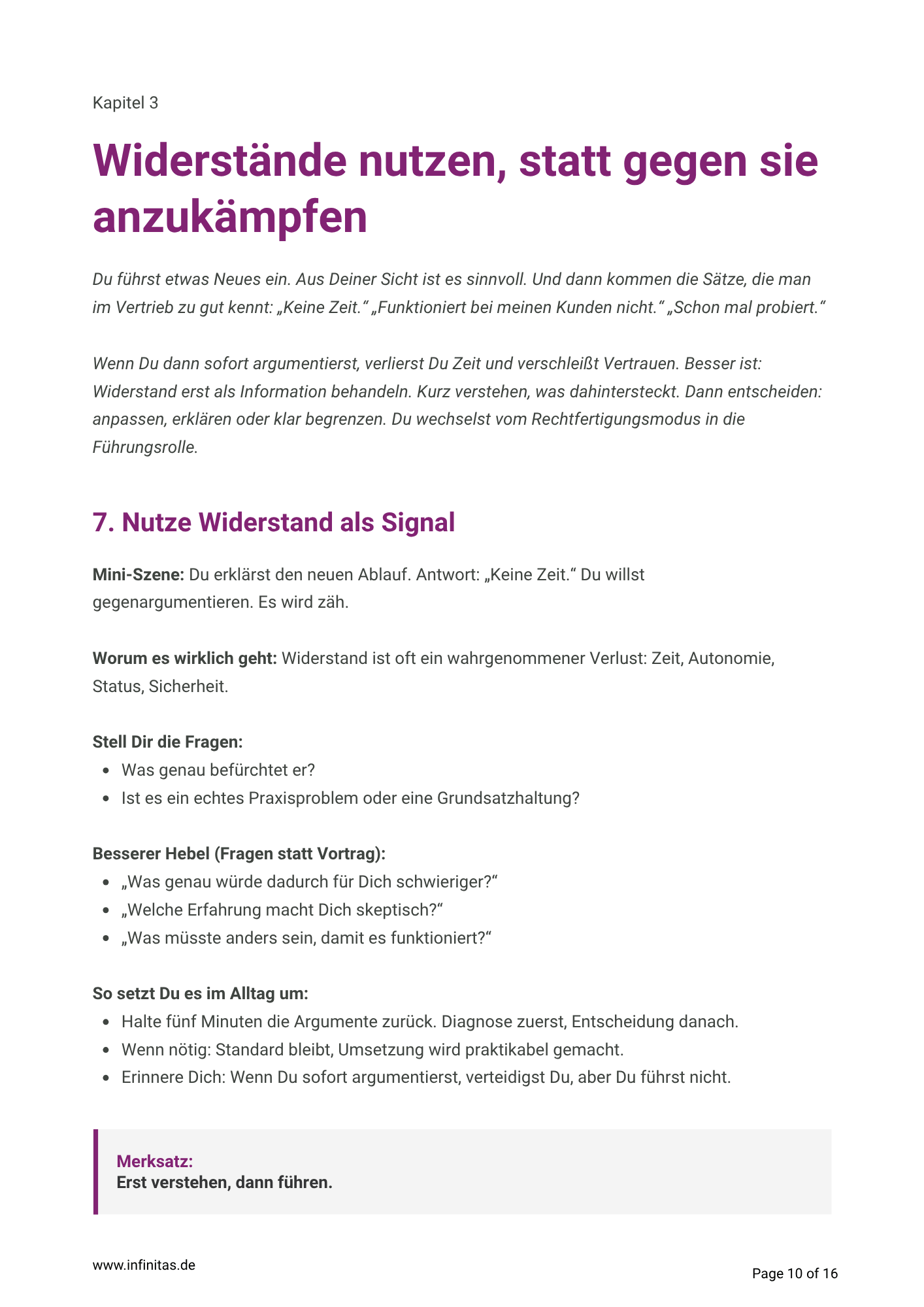 Praxishandbuch für Führung im Vertrieb