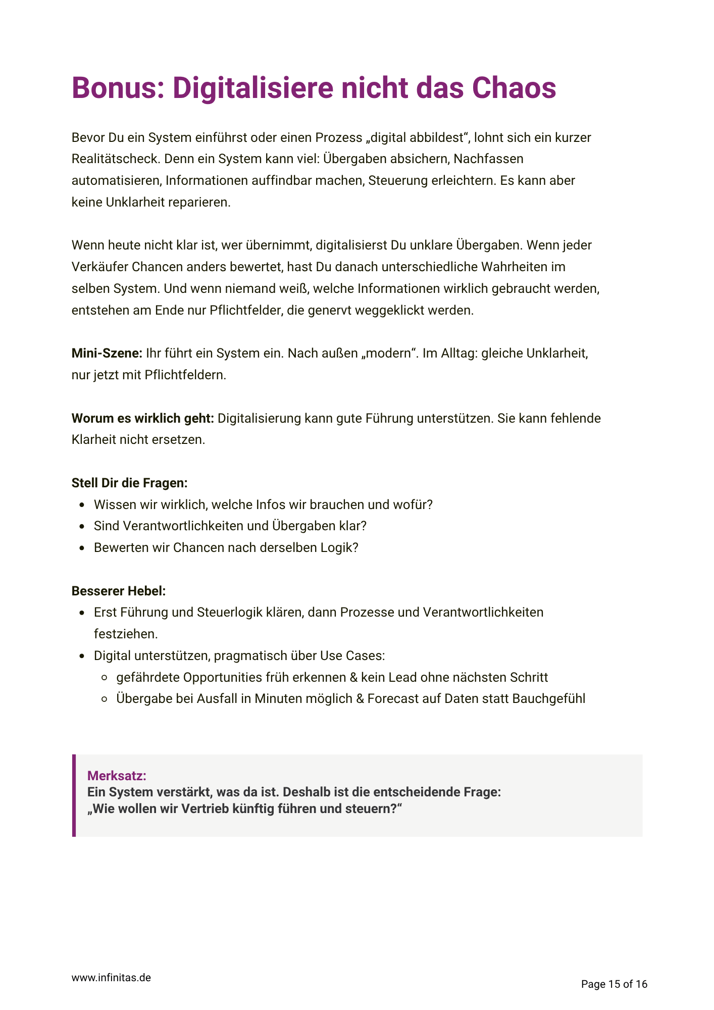 Praxishandbuch für Führung im Vertrieb