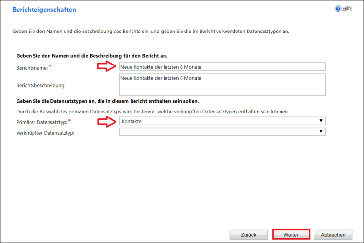 Wie Sie den Berichtsassistenten in Microsoft Dynamics 365 nutzen können.