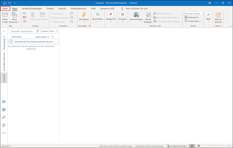 So exportieren Sie Ihre Kontakte aus Microsoft Outlook