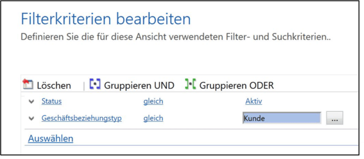 So passen Sie die Suchfelder (LookUps) in Microsoft Dynamics 365 Customer Engagement (CRM) an.