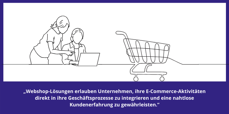 Webshop-Lösung für Erfolg