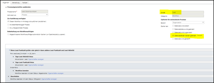 Leads in Microsoft Dynamics 365 automatisiert bewerten Leads in Microsoft Dynamics 365 automatisiert bewerten