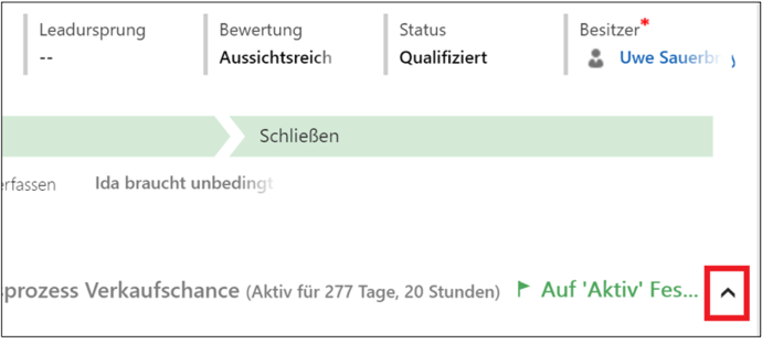 Arbeiten mit Geschäftsprozessflüssen in Microsoft Dynamics 365