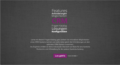 Kriterien-Check CRM-Systeme