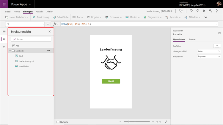 Teil 1: So erstellen Sie eine App mittels PowerApps von Microsoft.