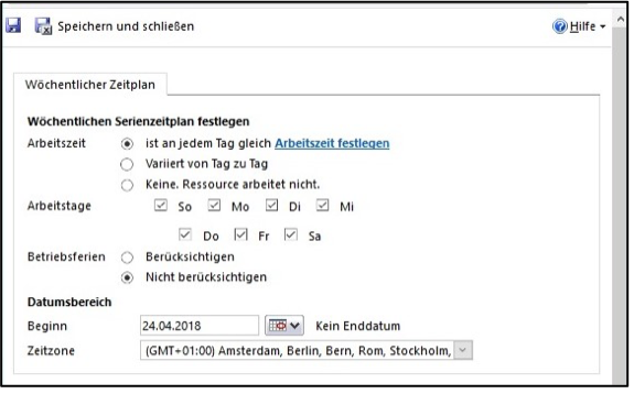 Ressourcenplanung mit dem CRM-System Microsoft Dynamics 365